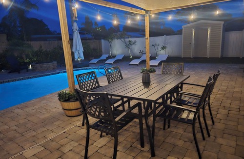 Cocoa House | 4-bdrm home in lovely Cocoa with Pool, WiFi, AC, Minutes to Attractions.