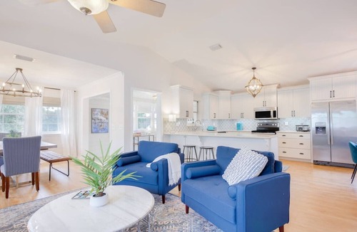 Butler Beach House | 5BR Group Friendly Home w/Pool & Fire Pit