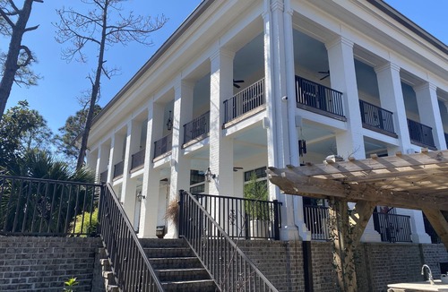Florida Panhandle House | 7,500 SF Southern Plantation House on 120 Acres on Blackwater Bay & Private Pool