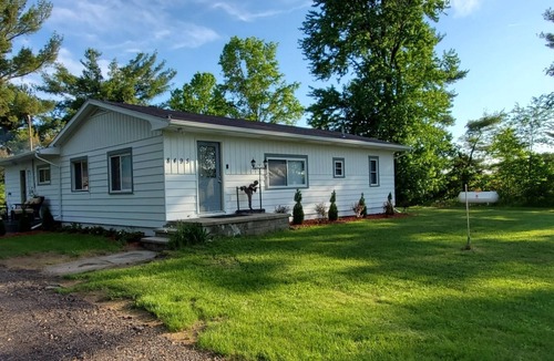 Chesaning House | 75 Acre Nature Home 100yd Shooting Range, Axe Throwing, Trails, Fire Pit, & More