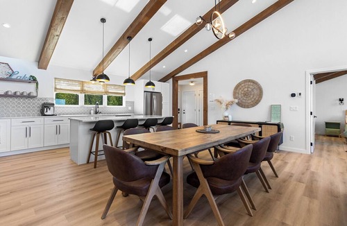 Northern Bruce Peninsula Cottage | Azure Vista: Lakefront | Game room | Hot tub