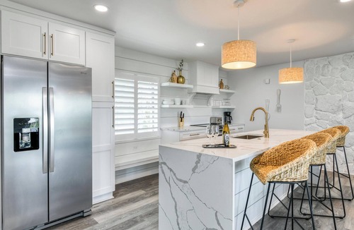 Butler Beach House | Beach Escape | Oceanfront Beach House with Pool, Mini Golf, Beach Access + Pickl