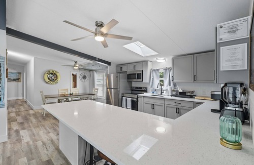 Palm Coast House | Beach Home: Heated Pool, Golf Cart, Kayaks, Fence