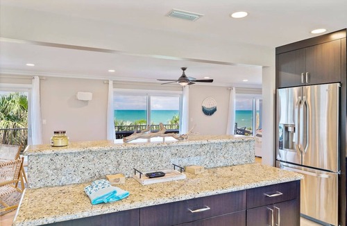 Flagler Beach House | Beach House Mansion- Private Beach Walk Over