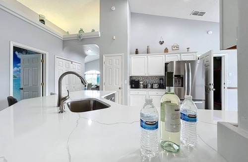 Four Corners House | Beach Themed Vacation Pool/Spa Home/Close To Disney