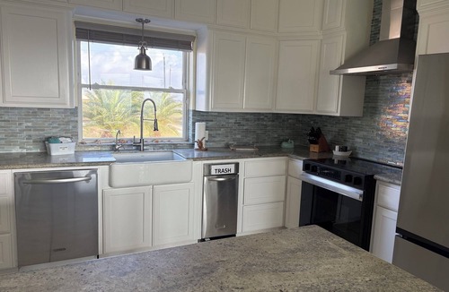 Surfside Beach House | Beachfront Escape – Beach Views from Wraparound Porch Private Walkover W Seating