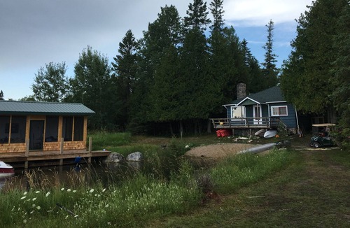 Hessel Cottage | Beachfront Getaway on Quiet Bay leading to Lake Huron