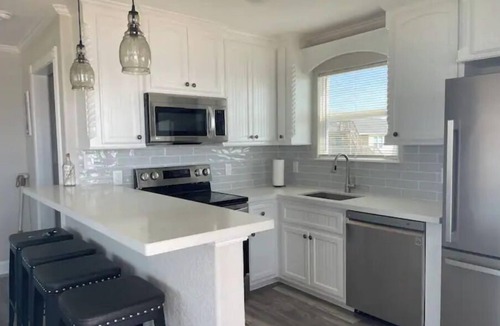 Surfside Beach House | Beachfront Luxe! Recent Build! On Sand Pet Friendly! Ocean Front! Restaurants!