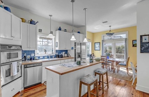 Vilano Beach House | Beachfront Retreat | 3-Story Home | Walk to Vilano Beach | Near Nights of Lights
