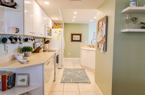 Ponce Inlet Condo | Beautiful beach and property with lots of room in our corner unit.