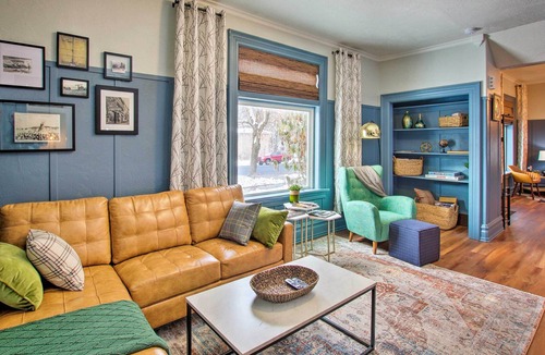 Logan House | Beautiful Downtown House < 3 Miles to Hiking & USU