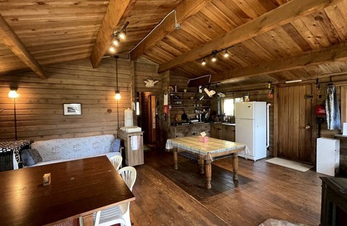 Nipissing Cabin | Beautiful Off-Grid Cedar Log Cabin Nestled in the Woods with Direct Access to Duncan Lake for an Unforgettable Getaway in Ontario