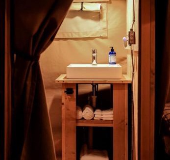 San Saba Other | Beautiful Safari Tent Nestled Amidst Trees in San Saba, Texas