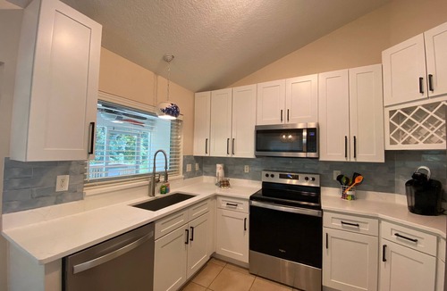 Butler Beach House | Bikini Bungalow - King Beds and Short Walk to the Beach! Pet Friendly!