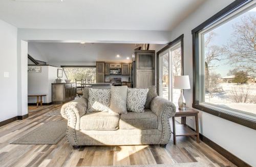 Oconto House | Boat Dock: Riverfront Oconto Home!