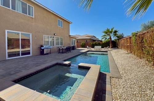 Coachella House | Boho Backyard: Poolside Chill & Cozy Vibes