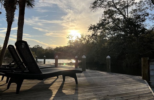 Foley House | Bon Secour Cottage - Riverfront near Gulf beaches, sports complex, Wharf, OWA