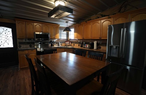 Bridgeport Cabin | Camp QYB Retreat: Private Cabin and Lake House, Hot Tub, Lake Front