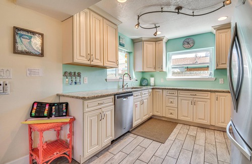 Port Canaveral Cottage | Cape Canaveral Cottage w/Pool - Walk to Beach!