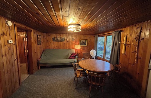 Iron River Cabin | Cedar 1- 2 bedroom cabin on Lake Delta