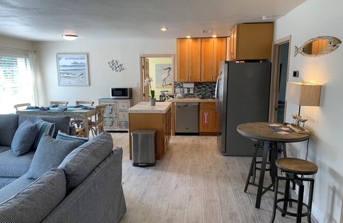Rock Ridge House | Centrally located, recently renovated, beach-themed delight; 4-min to the beach!