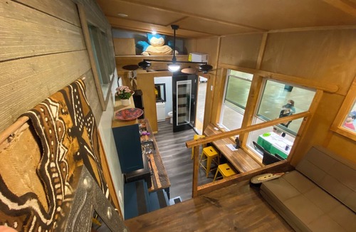 Graham Cabin | Chaparral Cabin : A modern stay at Starlight PK Ranch on Possum Kingdom Lake