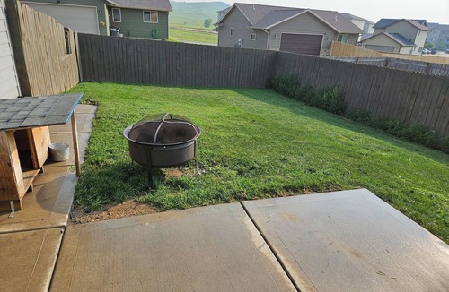 Rapid City House | Charming 3-bedroom house with AC, WiFi, 2-car attached garage and fenced yard