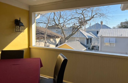 Downtown Historic District Apartment | Charming apartment with pool, free parking, walk to everything downtown.