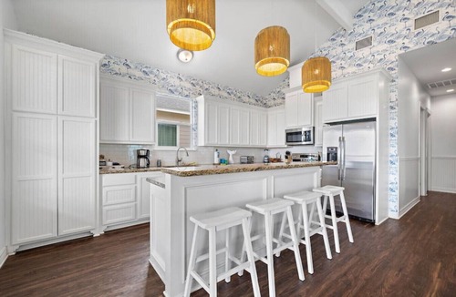 Surfside Beach House | Charming Beach Home Near Beach & Pier with Deck