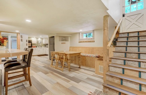 Cascade House | Charming Creekside Escape - Hot Tub - Pikes Peak Base - 2 Bed 2 Bath Kitchen