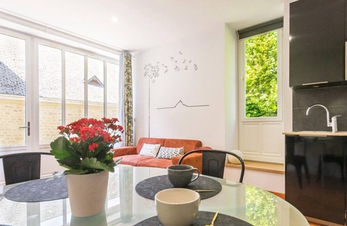 Avranches Apartment | Charming duplex with private terrace in the heart of Avranches