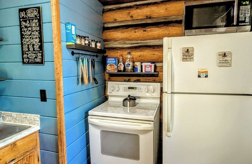 Pinetop Cabin | Charming Log Cabin in Tall Pines w/Large Deck