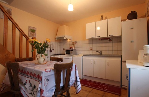 Surville Cottage | Charming Stone House with Garden Near Surville's Protected Beaches