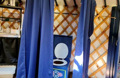 Gilford RV Rental | Charming Yurt Accommodation with Fire Pit Ideal for Camping near Lake Simcoe