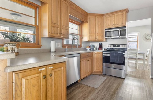 West Lafayette House | Cheer on Purdue! Cozy Stay Near Campus & Parks