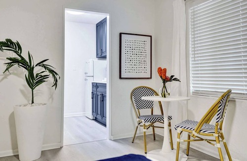 Lake Worth Apartment | Chic Studio Steps to Downtown Lake Worth Beach