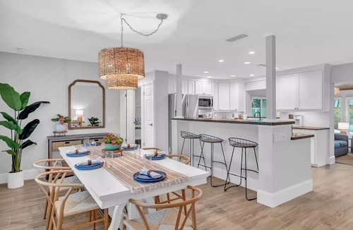 Vero Beach South House | Coastal Boho Escape w/Fenced-In Heated Pool