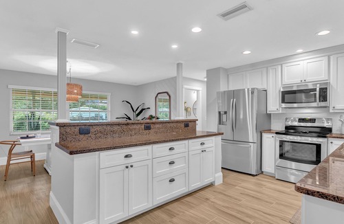 Vero Beach South House | Coastal Boho Escape w/Fenced-In Heated Pool