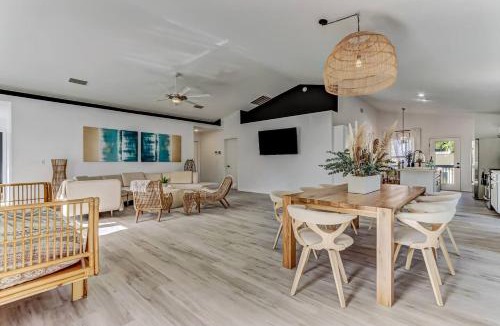 Vilano Beach House | Coastal Cabana - Private Pool - Walk to Beach