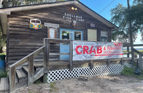 Shellman Bluff House | Coastal Golf Cart Getaway in Pleasure Bluff