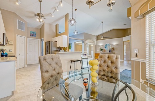 Sebastian Highlands House | Coastal Haven in Sebastian W/Heated Saltwater Pool, BBQ Grills, Fire Pit & Near Beaches!🌴