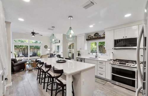Cocoa Beach Villa | Coastal Oasis - Spacious 3-Story Luxe Beach Home