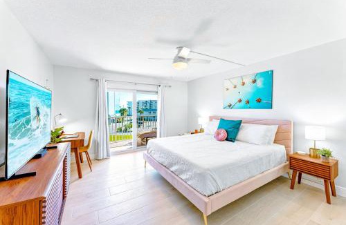 Port Canaveral Apartment | Cocoa Beach Towers - Oceanfront Resort with Heated Pool, Tennis Steps from the Pier
