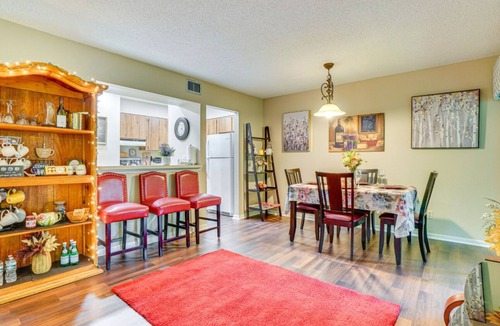 Deltona Lakes Apartment | COZY 2BR Condo with Pool bike-trail near lake beach fireplace SAFE community