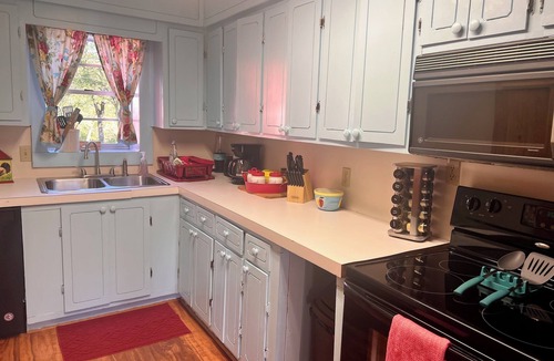 Harriet Cabin | Cozy 4-bedroom cabin with AC, WiFi in peaceful Harriet