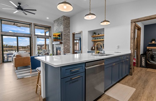 New Lisbon Cottage | Cozy Lakefront Escape w/Hot Tub, Firepit & Game Room