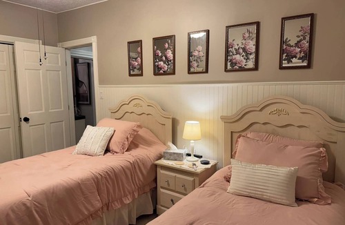 Howell House | Cozy stay awaits at The Farmhouse at The Carr Farm in Howell!