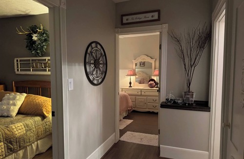Howell House | Cozy stay awaits at The Farmhouse at The Carr Farm in Howell!