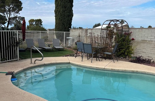 South Harrison House | Desert paradise with pool. Charming 3-bedroom house pet friendly in Tucson!