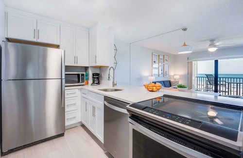 Avon By The Sea Condo | Direct Beach Views Throughout Oceanfront Paradise Corner Unit with Heated Pool